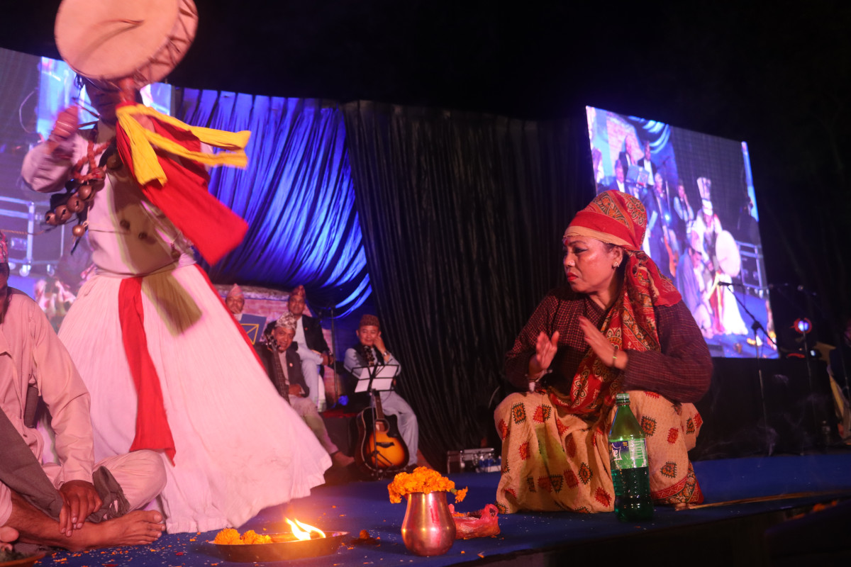 २०८१ असोज  ६ गते सांस्कृतिक संस्थानद्धारा  पाटन म्युजियममा प्रस्तुत गरिएको कार्यक्रमका केही झलकहरु